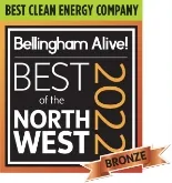 Best of the North West Bellingham Alive! 2022 Best Clean Energy Company